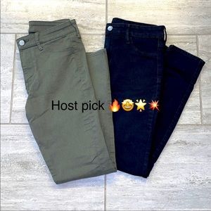 H&M skinny jeans- 2 pairs